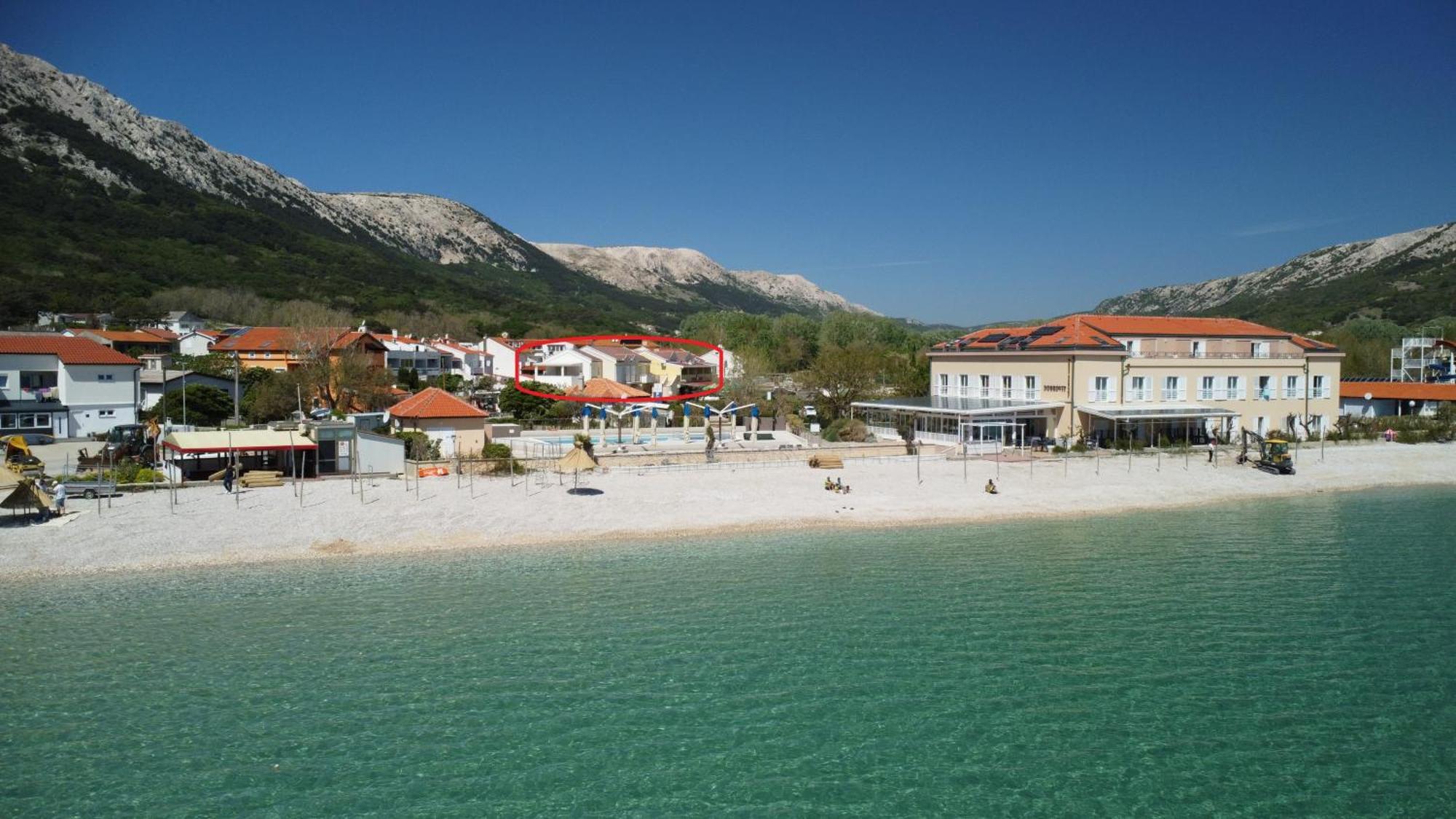 Apartments Mikulan Beach Baska  Luaran gambar